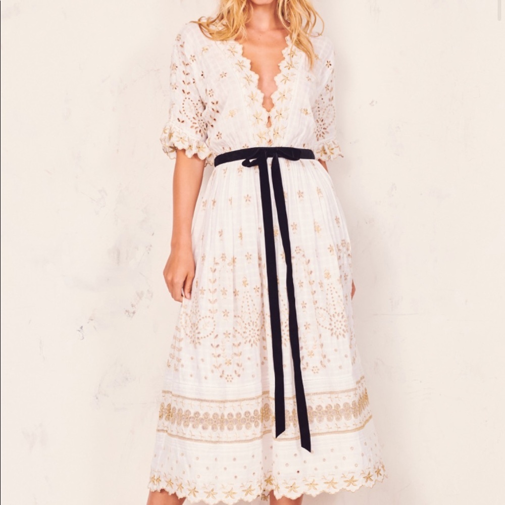 LoveShackFancy Augusta Dress Size 4